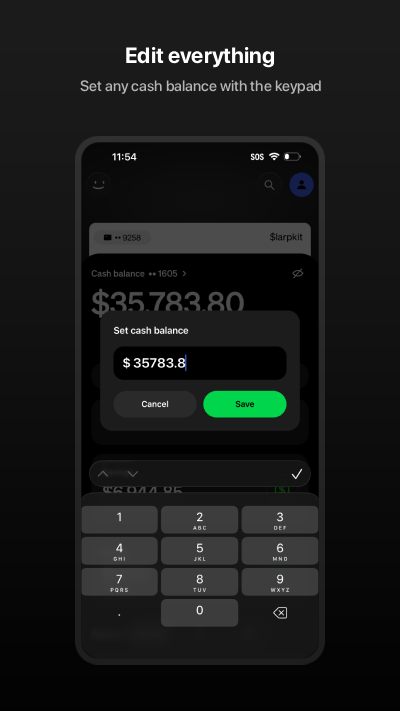 Cash App Simulator: Edit everything