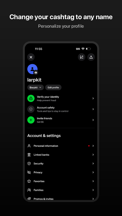 Cash App Simulator: Change your cashtag to any name