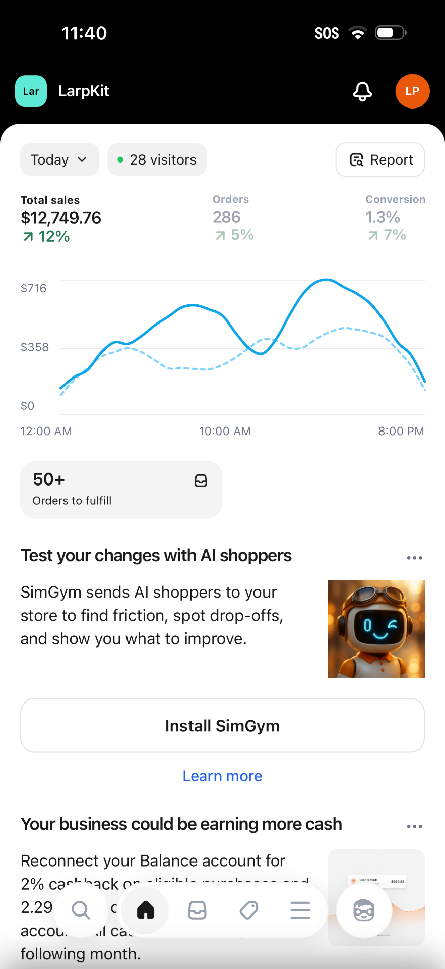 LarpKit app screenshot