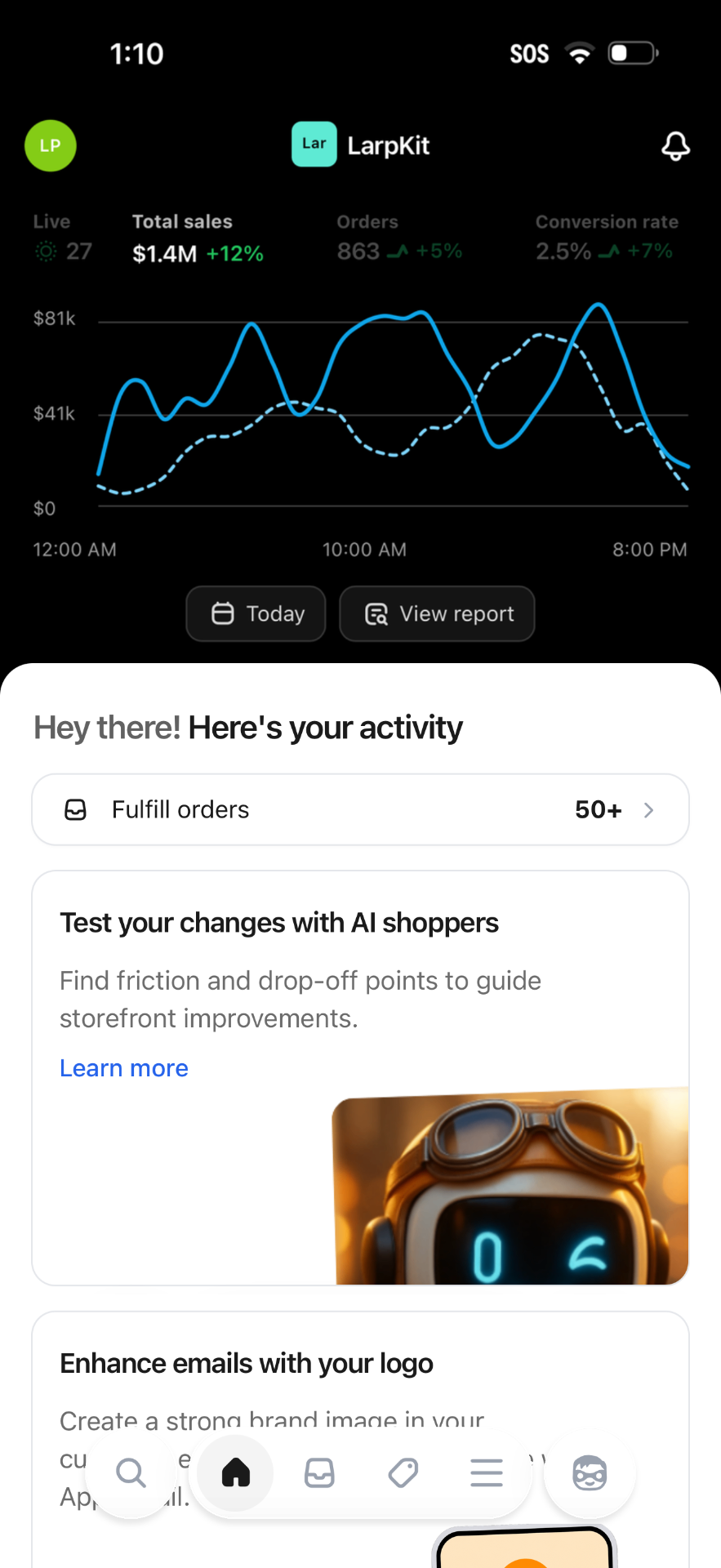 LarpKit app screenshot